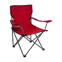 Quad Folding Chair with Carry Bag, Assorted