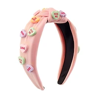 Valentine's Day Knotted Headband