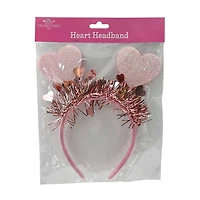 Valentine Hearts on Springs Headband