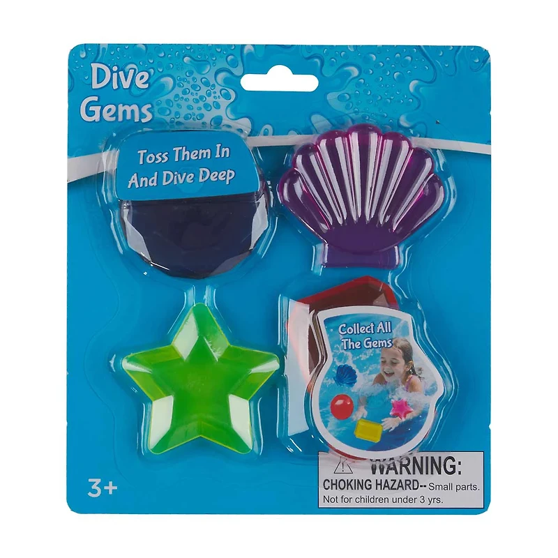 Dive Rockets and Gem Game, 4 ct, 2 Assorted Designs