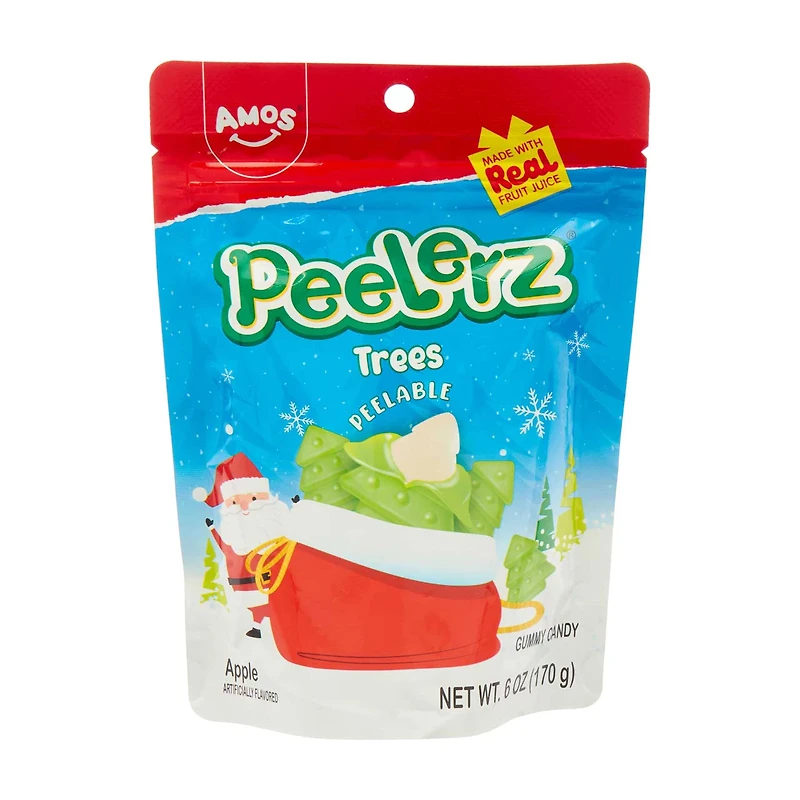 Amos Peelerz Trees Gummy Candy, 6 oz
