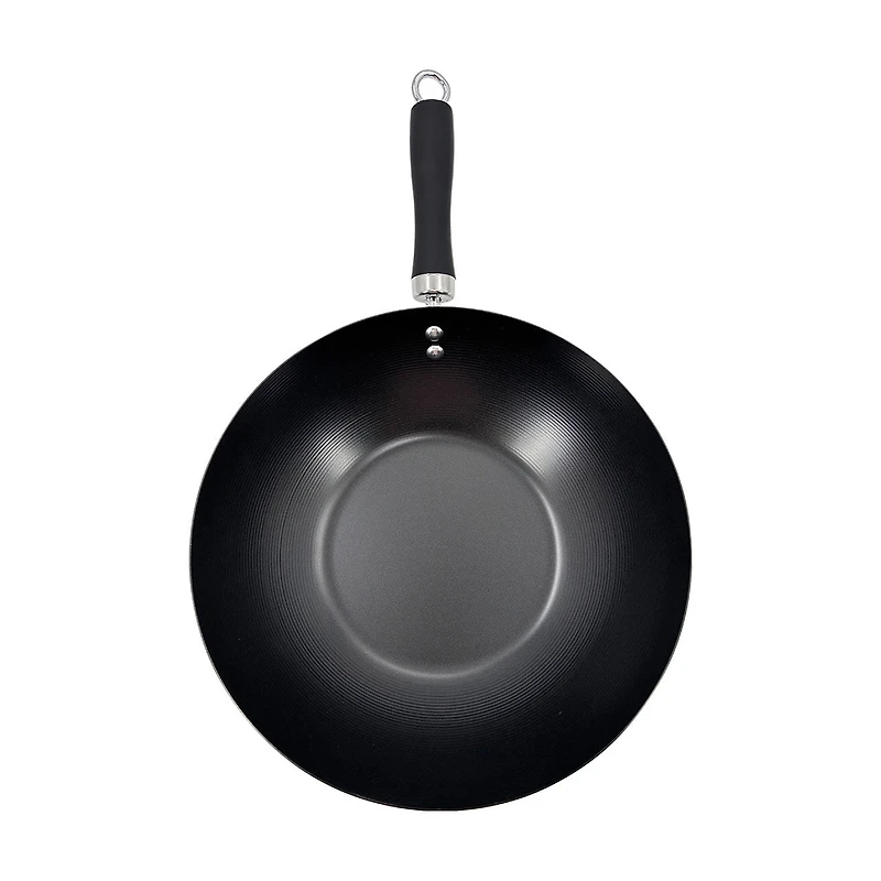 Cook Prep Eat Spun Edge Non-Stick Wok, 12 in