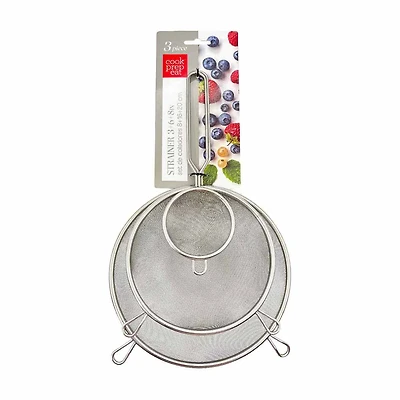 Cook Prep Eat Strainer Set, 3 pc