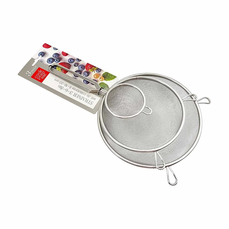 Cook Prep Eat Strainer Set, 3 pc