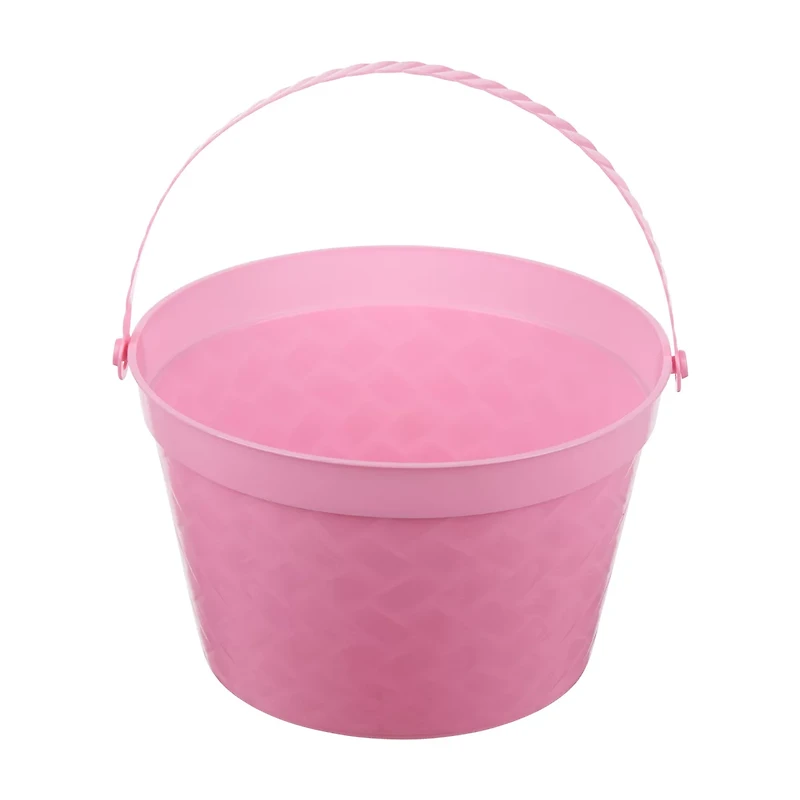 Easter Plastic Pail, 8 in, Assorted