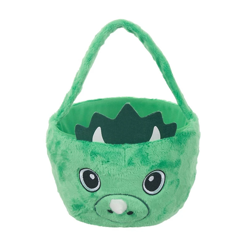 Easter Plush Animal Basket, Assorted