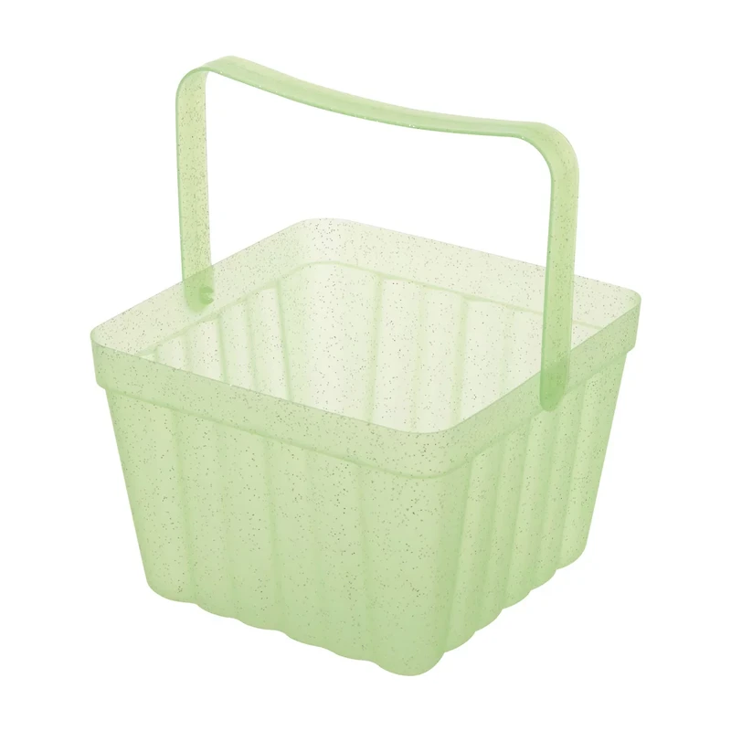 Easter Square Glitter Pail, Assorted