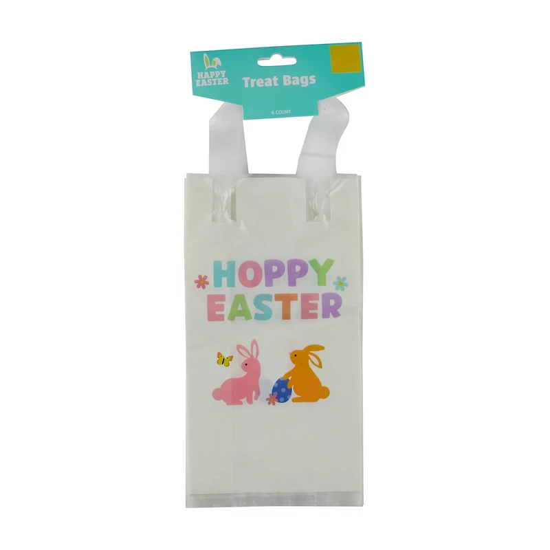 Happy Easter Frosted Treat Bags, 6 ct, Assorted