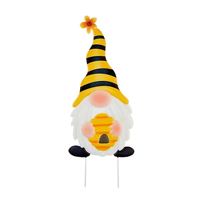 Metal Gnome Stake, Large, Assorted