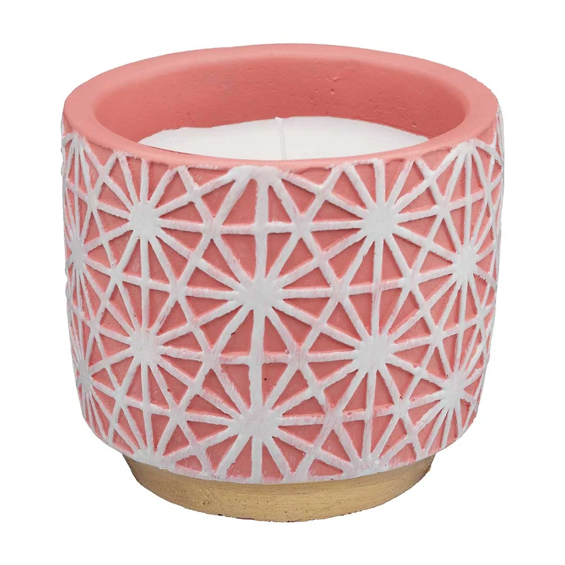 Mid Century Citronella Scented Candle, 3 Assorted Scents