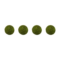 Decorative Moss Balls, 3.5 in, 4 pk