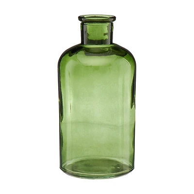 Mini Glass Vase, Green