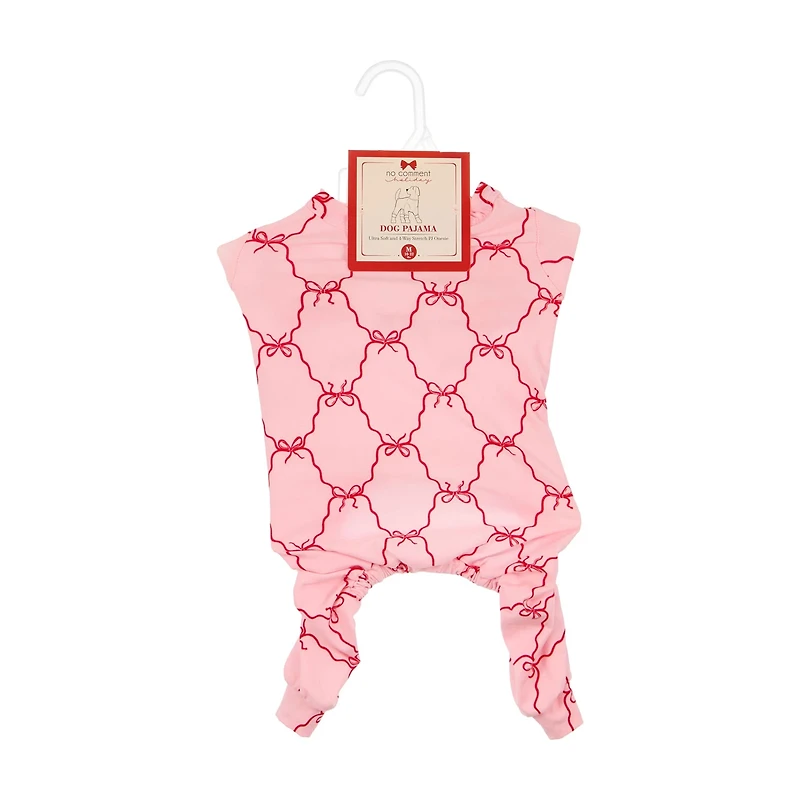 No Comment Dog Pajama Set, Medium