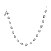 Easter Floral Egg Garland, 6 ft