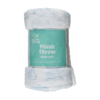Happy Easter Ultra Soft Plush Throw Blanket, 50x60 in, 2 Assorted Designs
