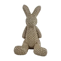 Sitting Woven Bunny, 7 in