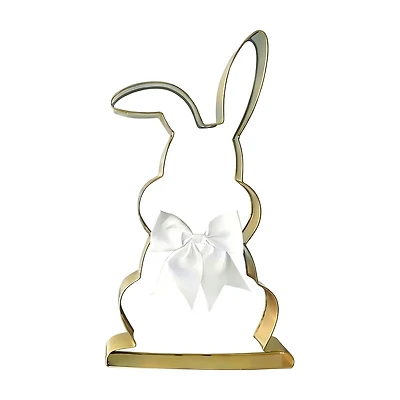 Metal Easter Bunny Decoration, 29 in