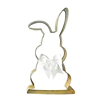 Metal Easter Bunny Decoration, 29 in