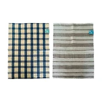 Woven Scatter Rug, 24x36 in, Assorted