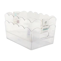 Clean Mama Scalloped Edge Bin Set, 2 pk, Small, 10.43 in x 7.24 in x 4.72 in