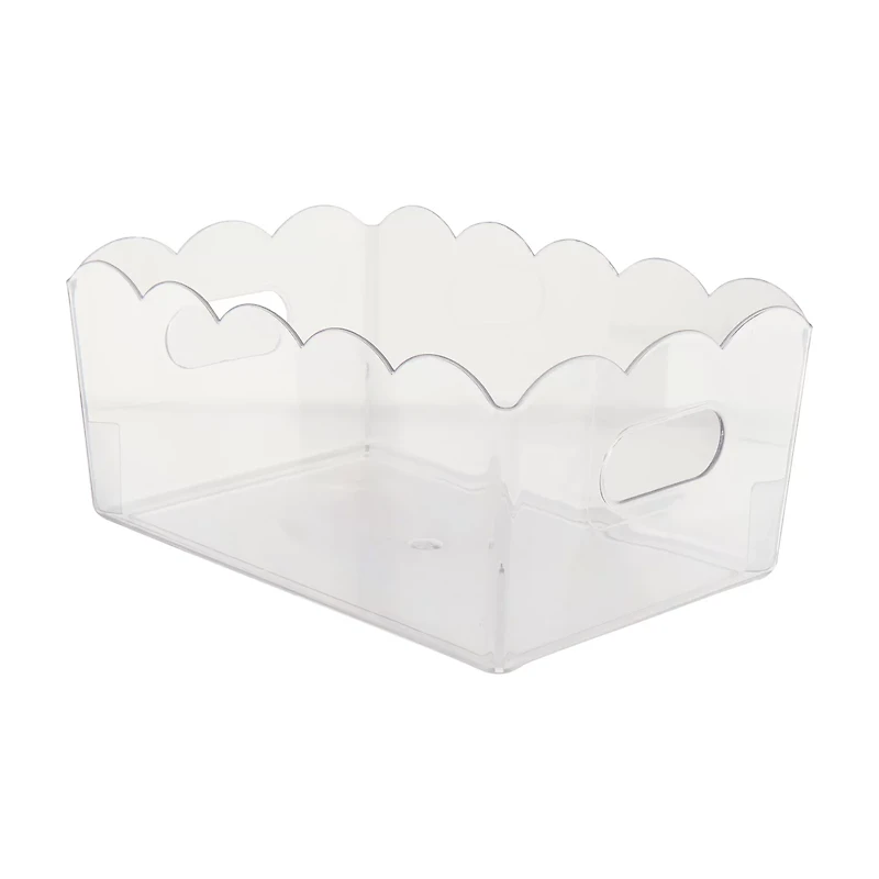 Clean Mama Scalloped Edge Bin Set, 2 pk, Small, 10.43 in x 7.24 in x 4.72 in