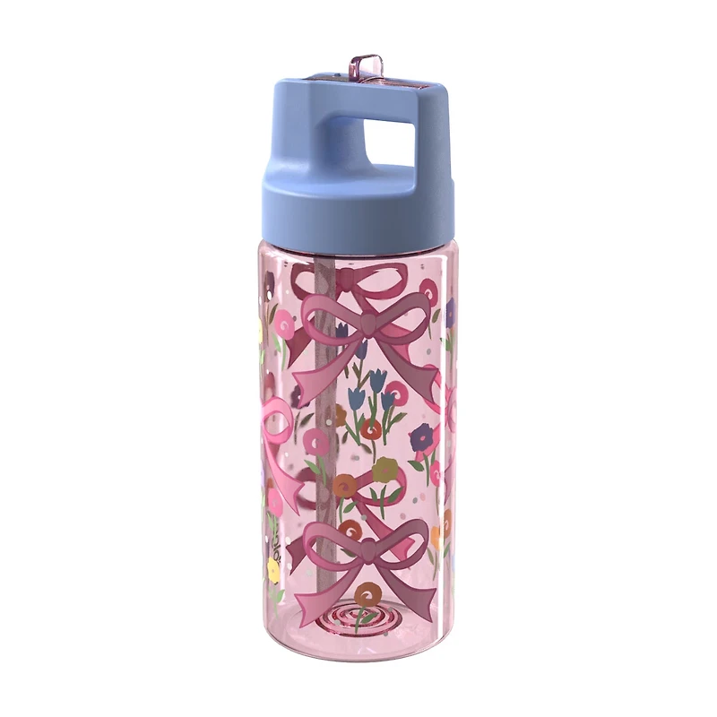 Pink Bow Tumbler, 16 oz
