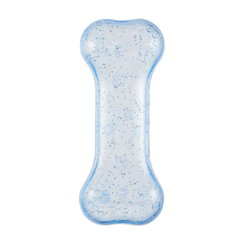 Glitter Bone Chewable Dog Toy, Assorted