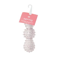 Spring Rubber Dumbbell Dog Toy