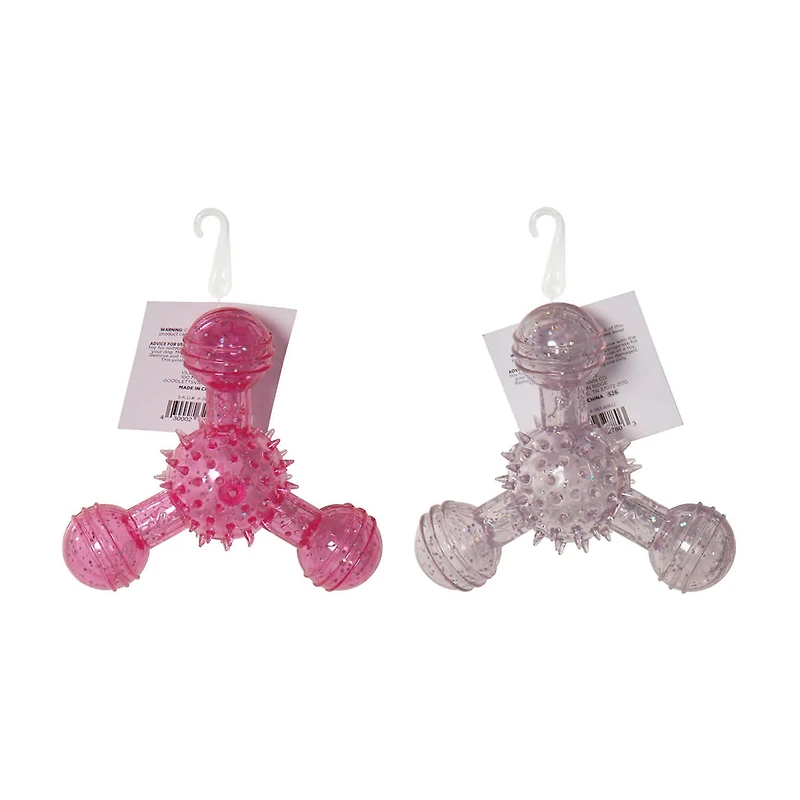 Spring Rubber Jack Dog Toy