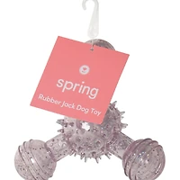 Spring Rubber Jack Dog Toy
