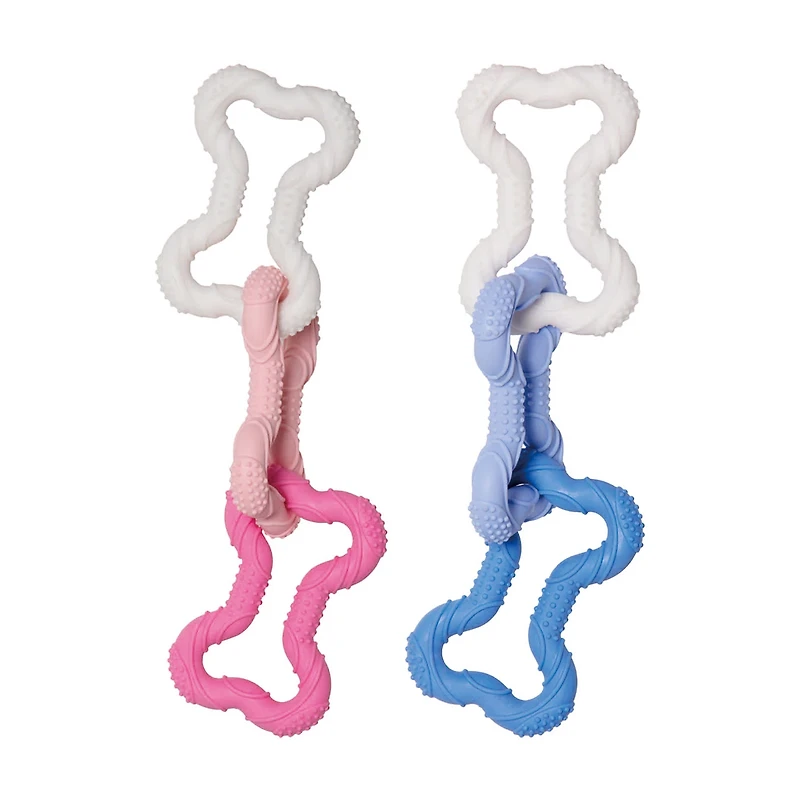 Spring Rubber Chain Dog Toy