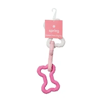 Spring Rubber Chain Dog Toy