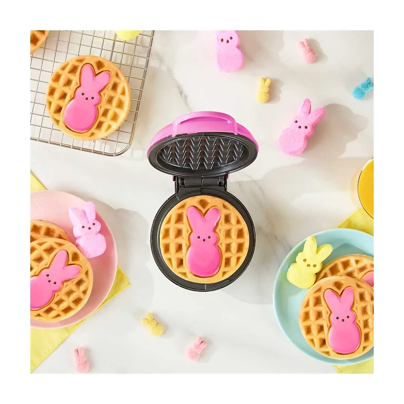 PEEPS® x Dash Mini Waffle Maker