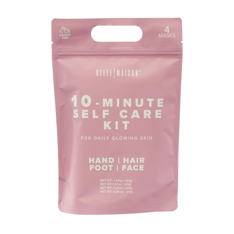 Belle Maison 10-Minute Self Care Kit, 4 ct