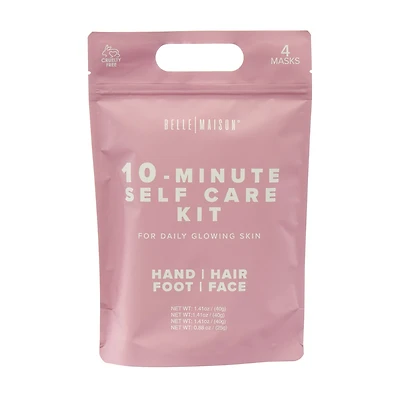 Belle Maison 10-Minute Self Care Kit, 4 ct
