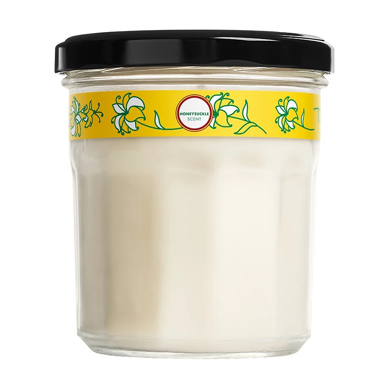 Mrs. Meyer's Clean Day Scented Soy Candle, Honeysuckle Scent, 7.2 oz