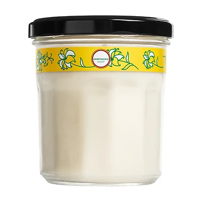 Mrs. Meyer's Clean Day Scented Soy Candle, Honeysuckle Scent, 7.2 oz