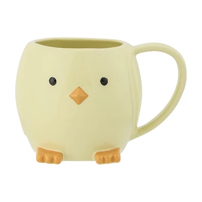 Spring Chick Figural Mug, 14 oz
