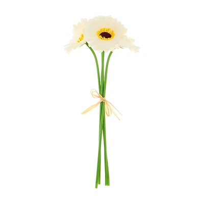 Artificial White Daisy Bushel