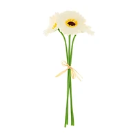 Artificial White Daisy Bushel