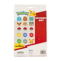 Pokemon Eraser Set, 15 pk