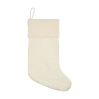 Christmas Knitted Stocking, 20 in, Assorted