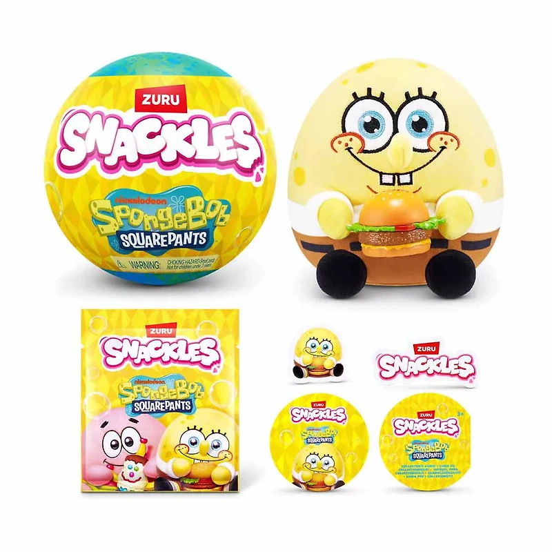 Zuru Spongebob Snackles, Assorted