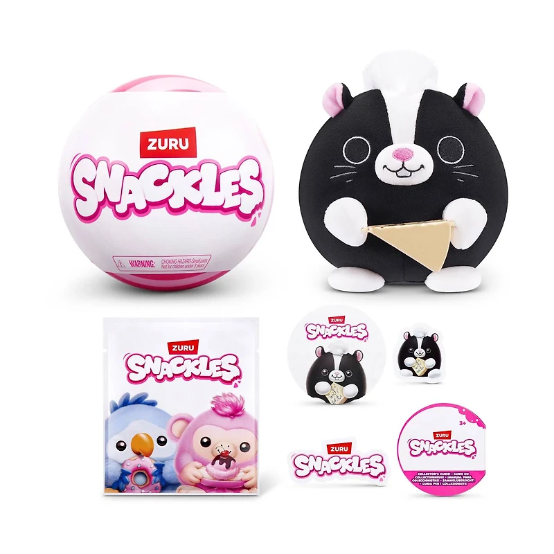 Zuru Snackles Collectibles, 5 in, Assorted