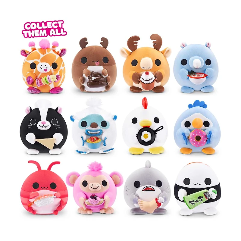 Zuru Snackles Collectibles, 5 in, Assorted