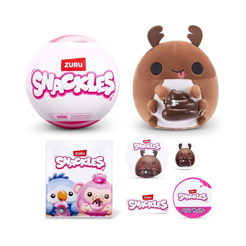 Zuru Snackles Collectibles, 5 in, Assorted