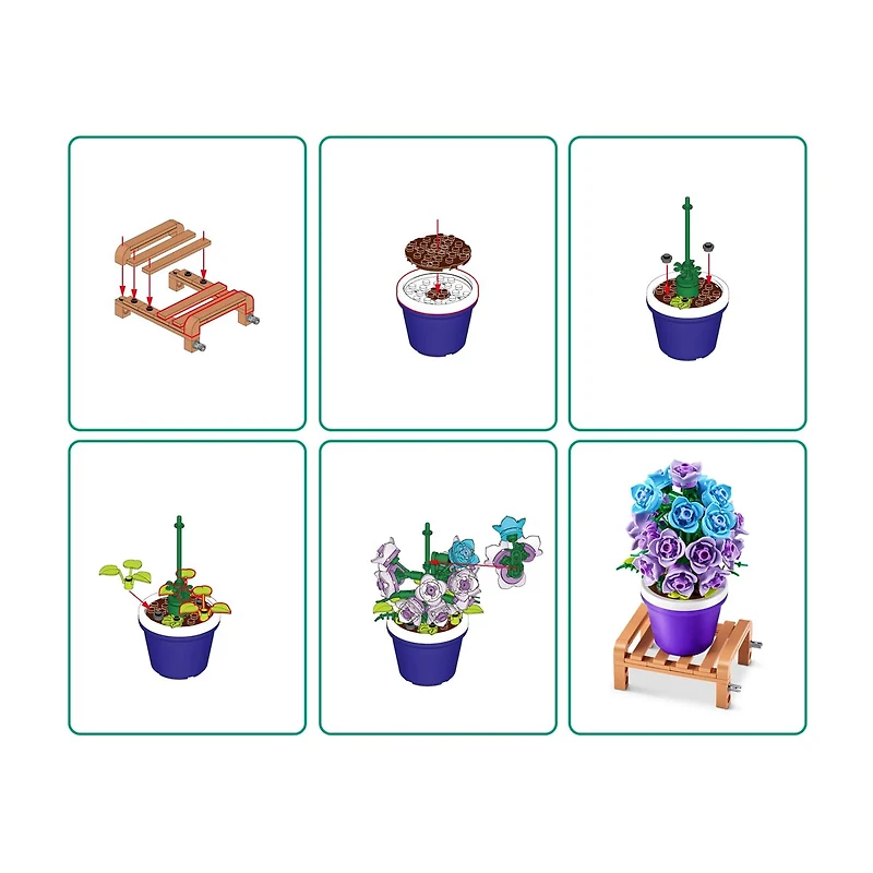 Zuru Max Campanula Garden Collection, 192 pc