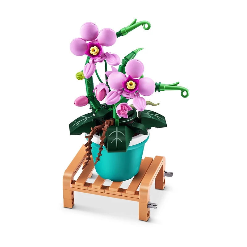 MAX Build More Premium Garden Building Bricks Collection by ZURU (Phalaenopsis)