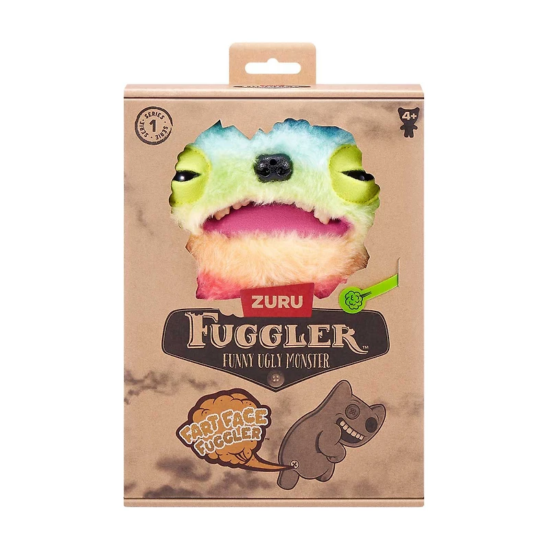 Zuru Fuggler Fart Face Plush, 9 in