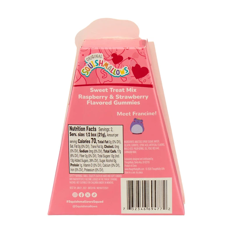 Squishmallow Gummy Boxes, 1.5 oz, Assorted